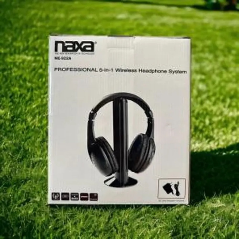 NAXA Professional 5-in-1 Wireless Headphone System NE-922A